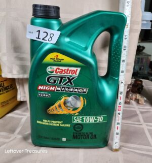 o128- Castrol GTX SAE 10w-30 full - Image 1