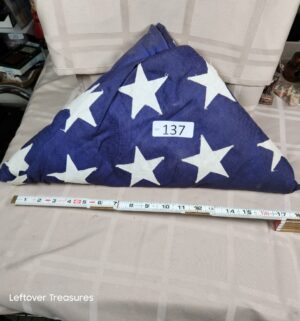 o137- US Service Flag. Unknown origin - Image 1
