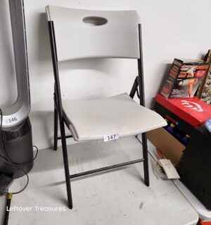 o147- Lifetime Folding Chair - Image 1