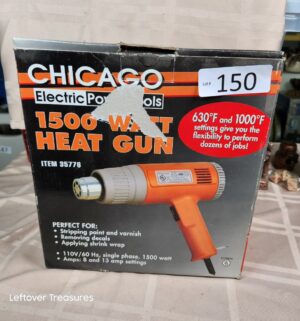 o150- Chicago 1500w heat gun - Image 1