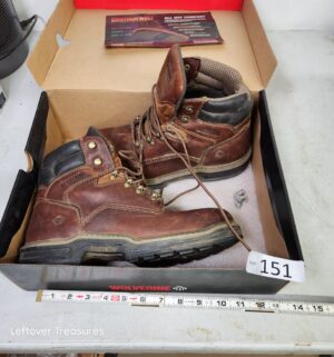 o151- Woverine Size 10 Boots - Image 1
