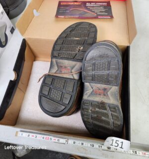 o151- Woverine Size 10 Boots - Image 2