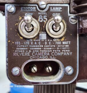 o152- Revere Camera Project Model 85 - Image 4