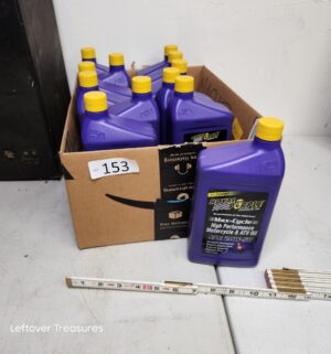 o153- Royal Purple Motorcycle Oil 20w-50 - Image 1