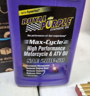 o153- Royal Purple Motorcycle Oil 20w-50 - Image 3