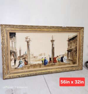 o158- Mid Century Ludovico De Luigi Original Piazza San Marco in Venice - Image 1