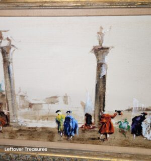o158- Mid Century Ludovico De Luigi Original Piazza San Marco in Venice - Image 3