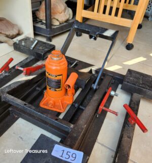 o159- Motorcycle floor jack. 8 ton bottle jack - Image 2
