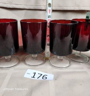 o176- vintage Luminarc Arcoroc Cavalier glasses - Image 2