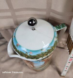 o188- Zengo Flight of Angels porcelain French press - Image 3