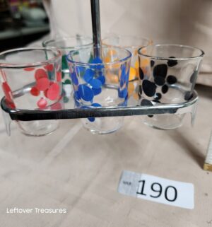o190- Mid-Century Modern barware kit - Image 2