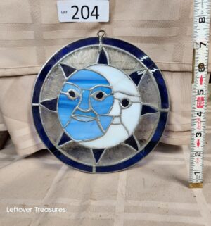 o204- celestial stained glass suncatcher - Image 1