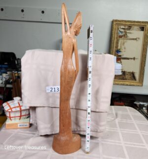 o213- vintage Balinese wood carving - Image 3
