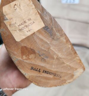 o213- vintage Balinese wood carving - Image 4