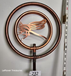 o232- Copper Dragonfly spinning sprinkler - Image 1