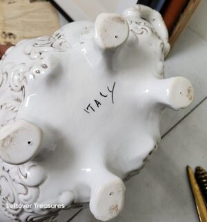 o263- large italian made centerpiece bowl - Image 2