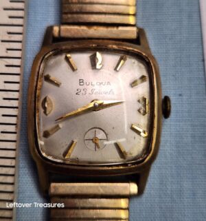 p121- 10k rolled gold plated 1960s Bulova Senator with a 23-jewel