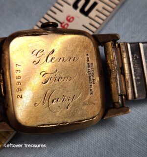 p121- 10k rolled gold plated 1960s Bulova Senator with a 23-jewel - Image 3