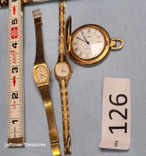p126- pocket watch, vintage womens watches