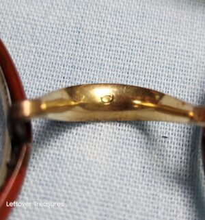 p132- antique Windsor-style eyeglasses - Image 3