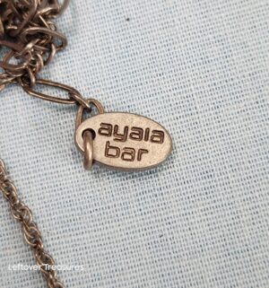 p143- Ayala Bar handcrafted necklace and earring set - Image 4
