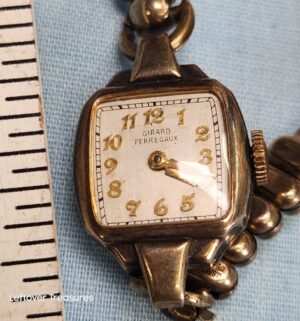 p145- 10k gold filled girad perregaux 17 jewels