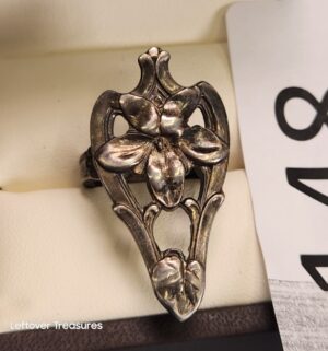 p148- Sterling Silver Lily Ring