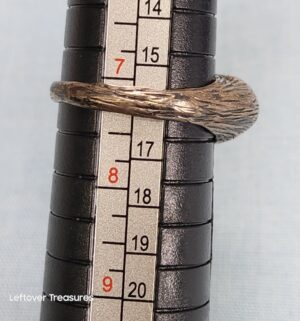 p152- Sterling Silver Cat and Mouse Ring - Image 4