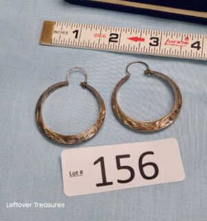 p156- Sterling Silver earrings