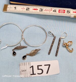 p157- Sterling Silver Earring collection