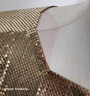 p158- VERY RARE Whiting & Davis disco blouse Size M-L, 1979-80 - Image 8