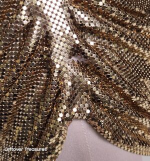 p158- VERY RARE Whiting & Davis disco blouse Size M-L, 1979-80 - Image 9