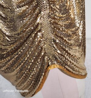 p158- VERY RARE Whiting & Davis disco blouse Size M-L, 1979-80 - Image 10