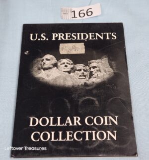 p166- US Presidents Dollar Coin Partial Collection