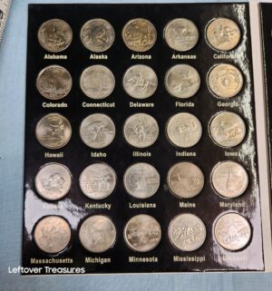 p170- Fifty States Quarter Complete Collection - Image 3