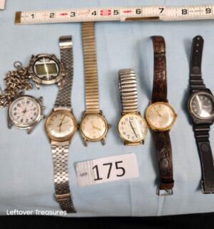 p175- Vintage watch collection