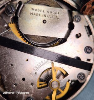 p177- Bulls eye Model 90001 westclox pocket watch - Image 3