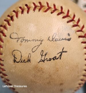 p179- vintage Rawlings Official League baseball. Live ink signatures. Not verified, buyer beware - Image 4