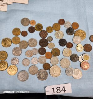 p184- Foreign Coin Collection