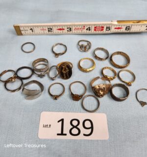 p189- vintage ring collection