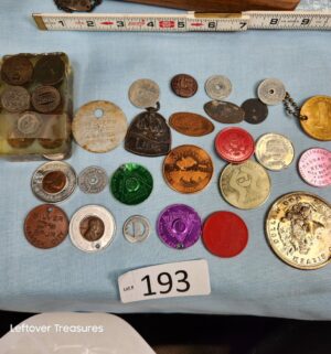 p193- vintage token collection