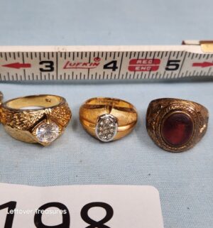 p198- mens fashion ring collection - Image 3