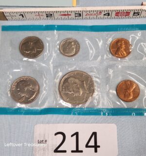 p214- 1971 Uncirulated Mint Set