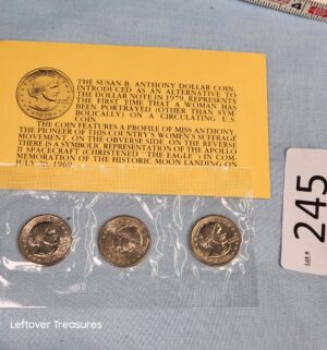 p245- 1979 Susan B Anthony Uncirculated Coins
