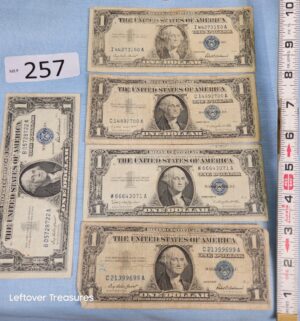 p257- 1957 Series $1 Silver Certificates