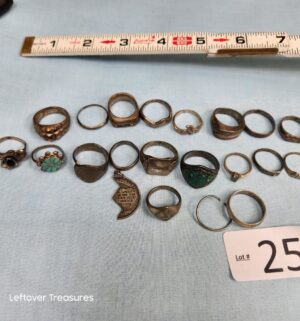 p258- Sterling Silver & Silver Ring Collection