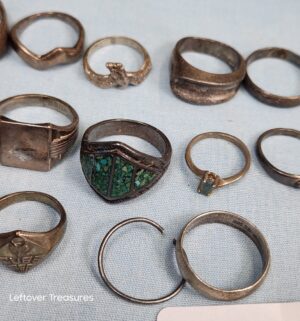 p258- Sterling Silver & Silver Ring Collection - Image 3