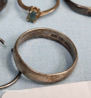 p258- Sterling Silver & Silver Ring Collection - Image 4