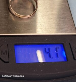 p259- Vintage Sterling Silver Ring - Image 3