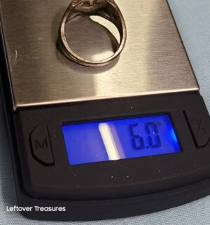 p261- 1960s High Class Ring in Sterling Silver - Image 3
